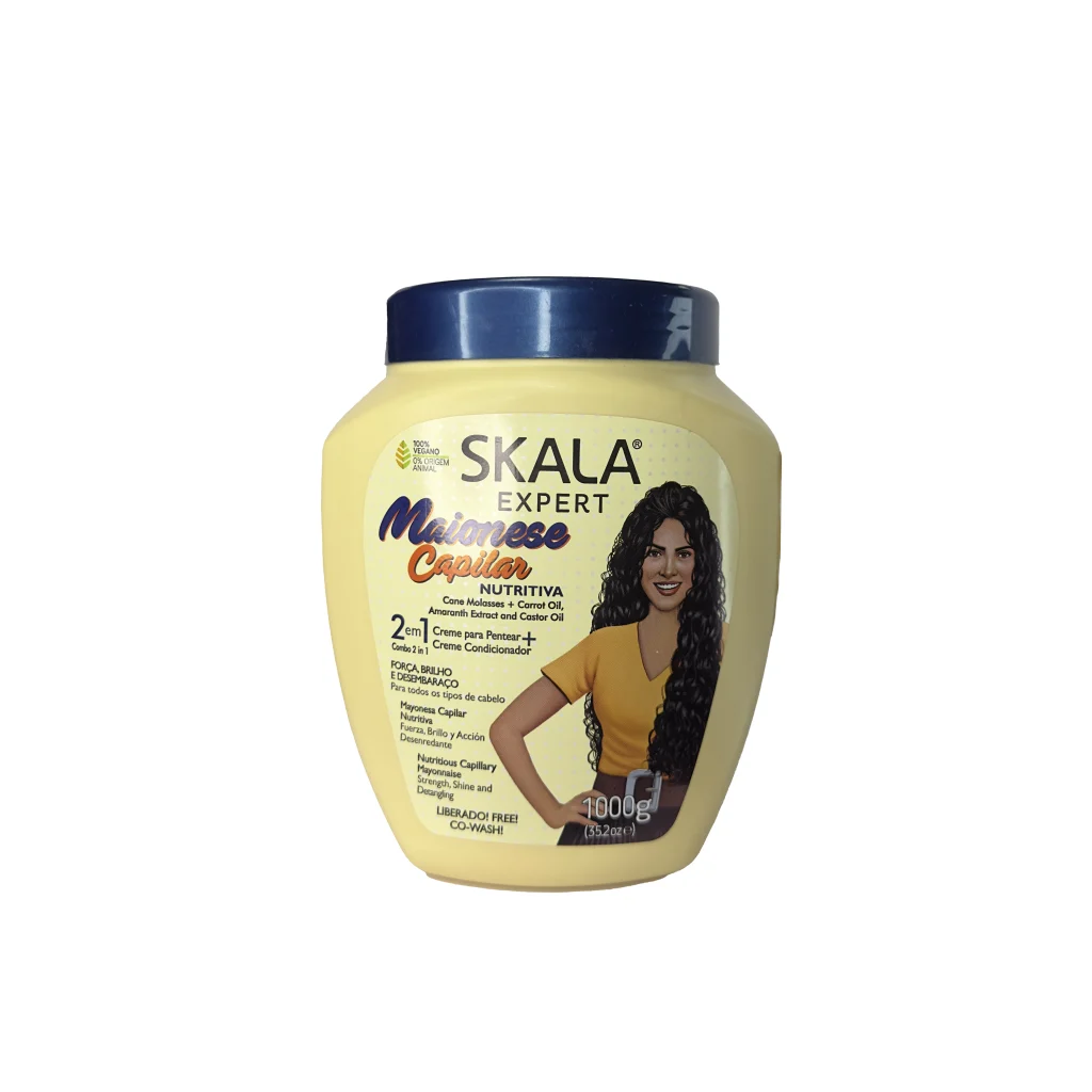 ماسک مو حالت دهنده و آبرسان موی فر اسکالا