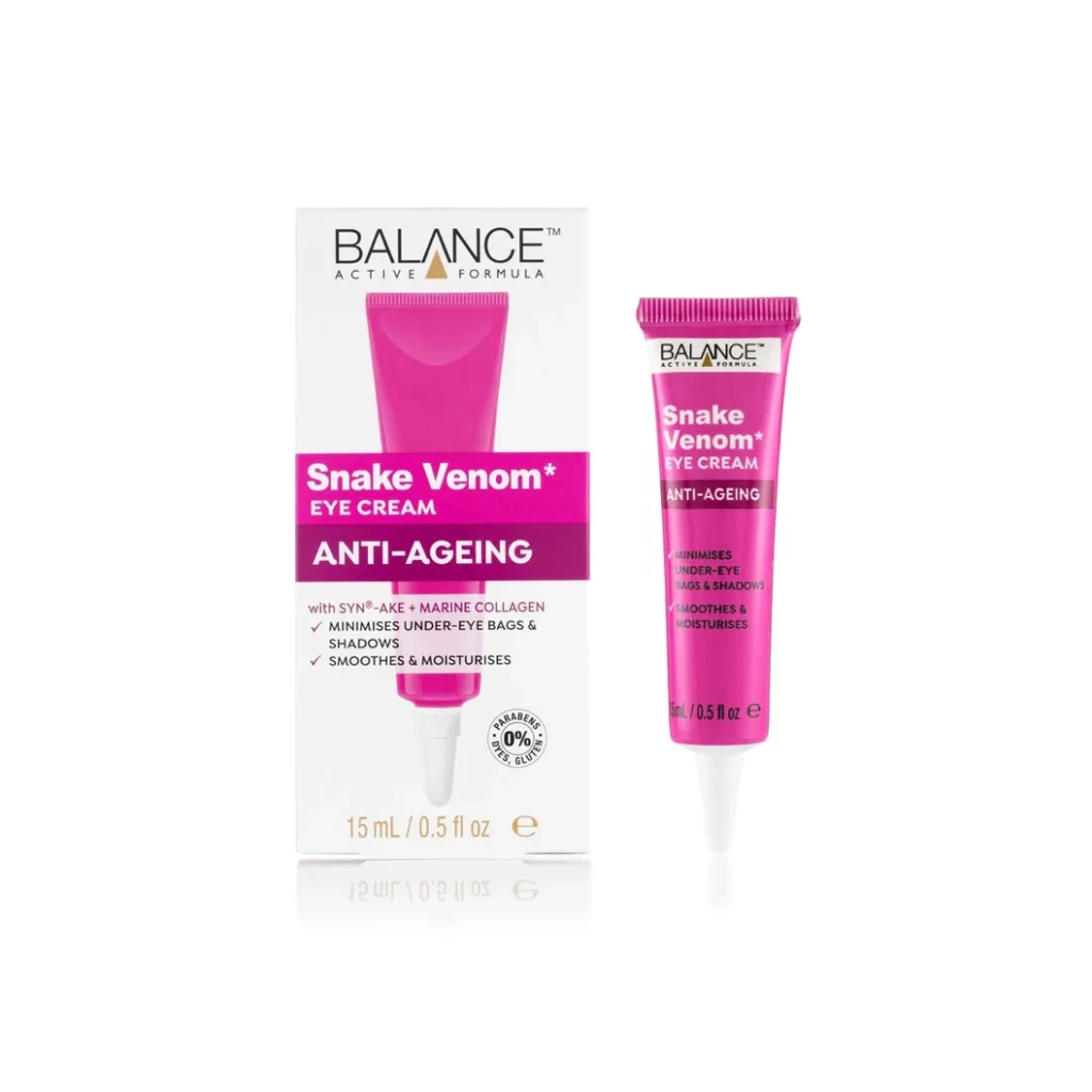 کرم دور چشم ضد چروک با سم مار بالانس