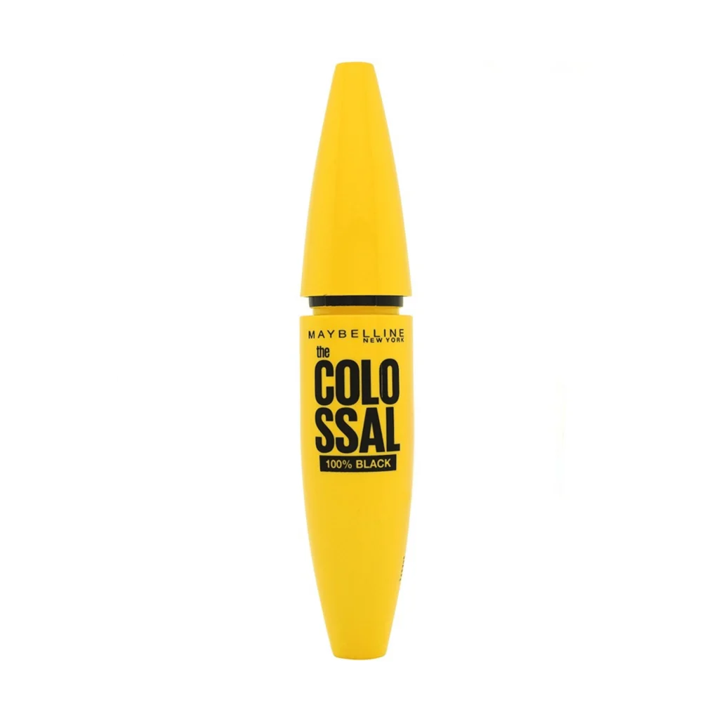 ریمل حجم دهنده میبلین مدل the COLOSSAL 100% BLACK