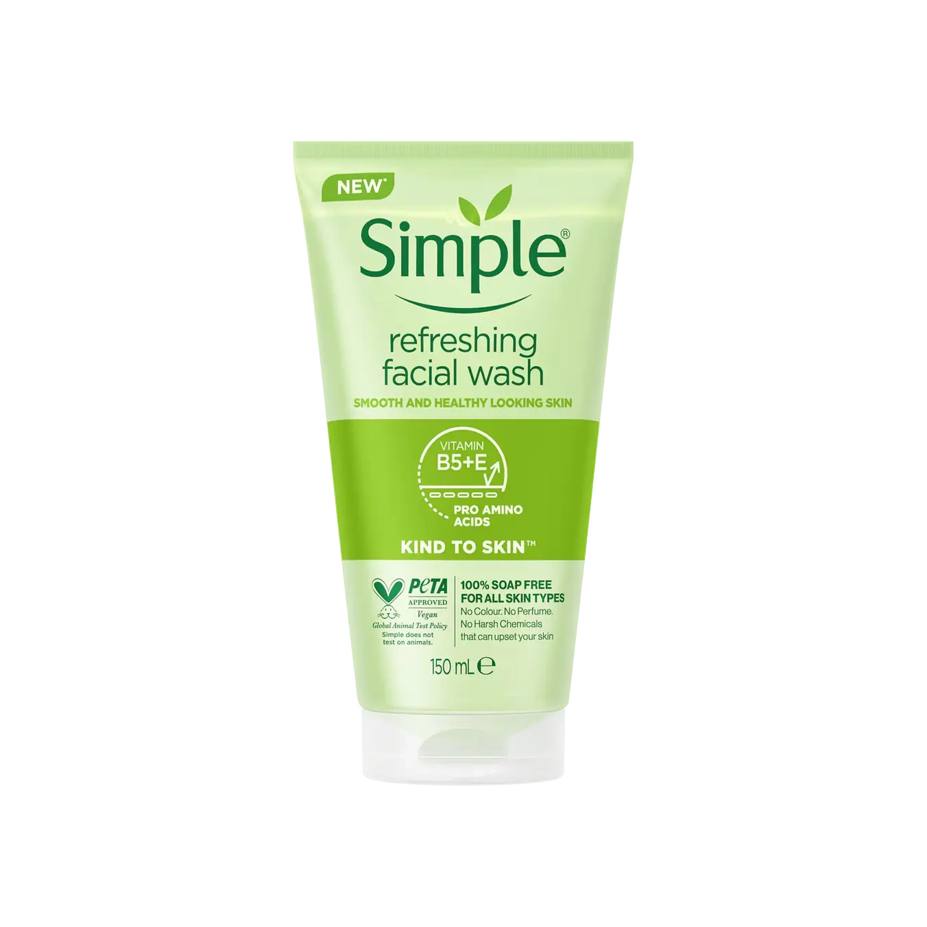 ژل شستشوی صورت شاداب کننده سیمپل